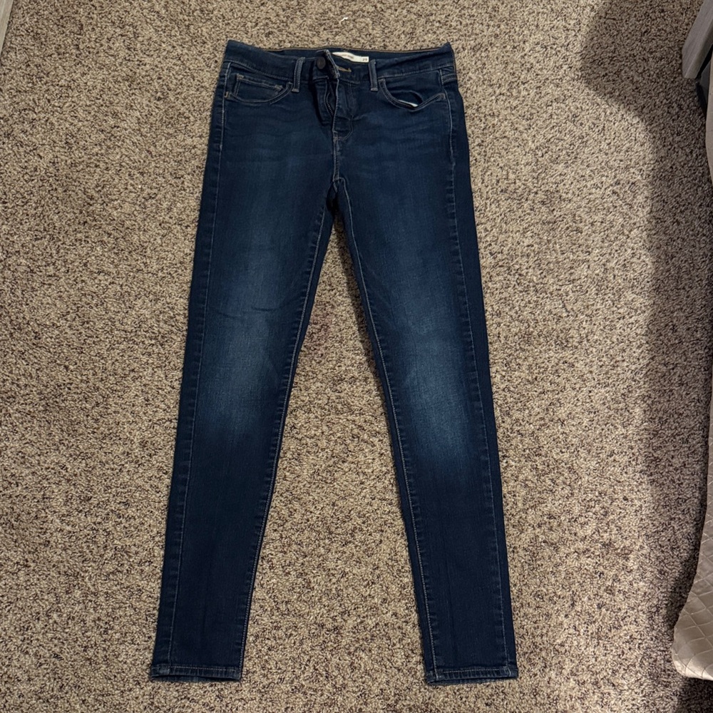Dark Blue Women's Skinny Jeans